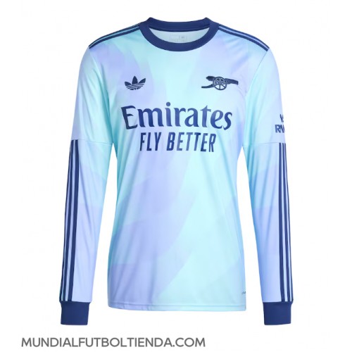 Camiseta Arsenal Tercera Equipación Replica 2024-25 mangas largas